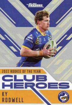 2023 NRL Traders Titanium - Club Heroes Silver #CHS20 Ky Rodwell Front